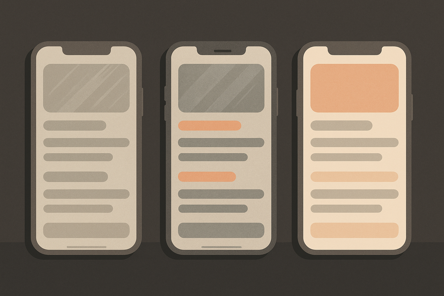 Comparison of fintech app loading states showing how well-designed skeleton screens maintain brand color consistency versus poorly matched loading states that break visual trust